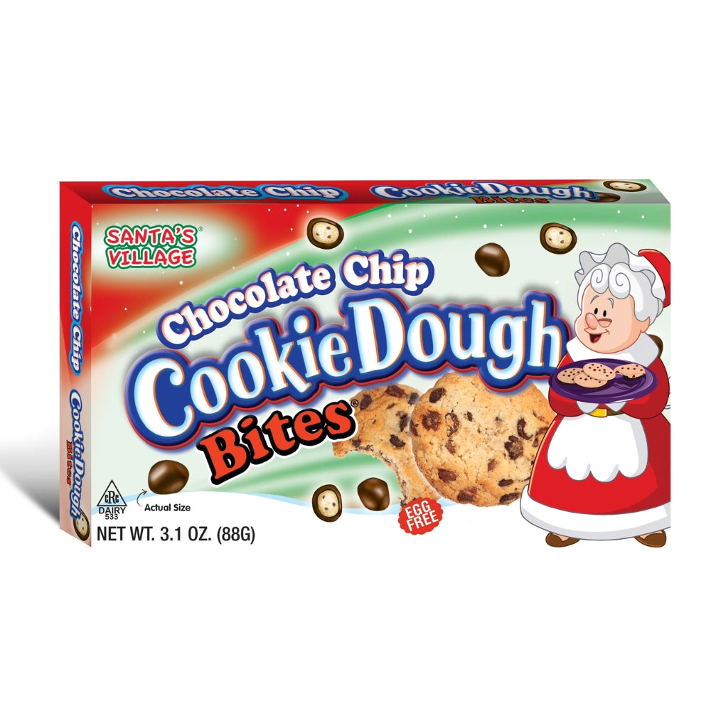 Chocolate Chip Cookie Dough Bites Santa's Village Box 88g