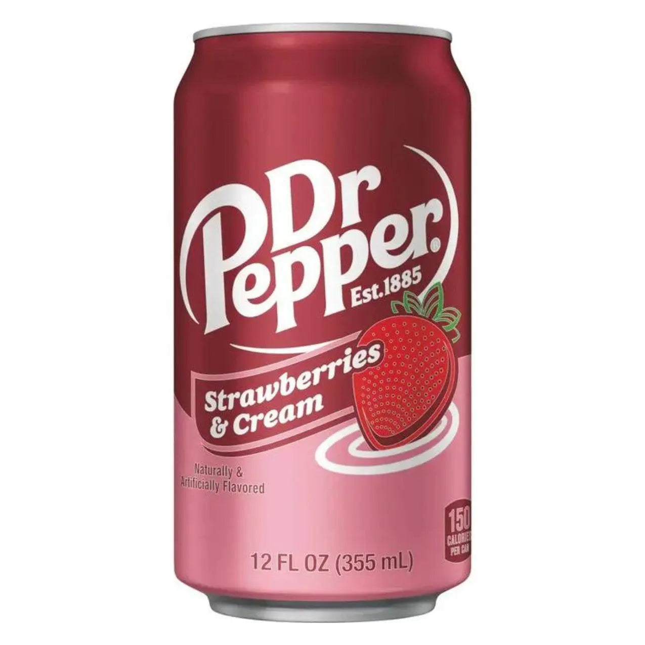 Dr Pepper Fresas y Crema 355ml OhMyCandyBox