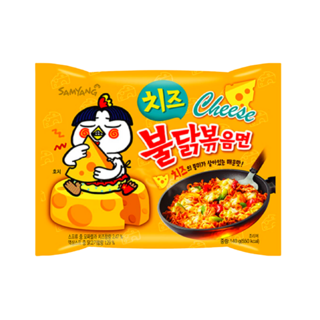 Samyang Buldak Instant Noodles Hot Chicken Ramen Cheese 140g