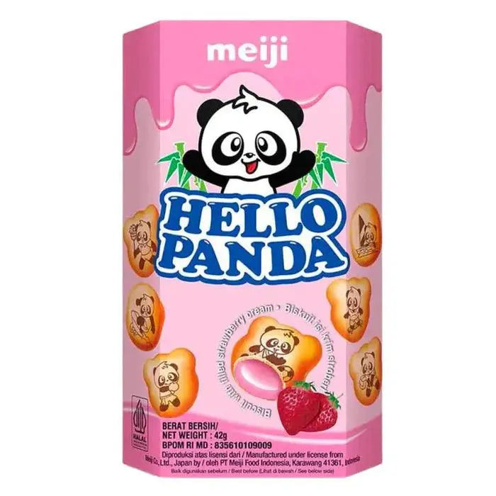 Hello Panda Fresa 50g OhMyCandyBox