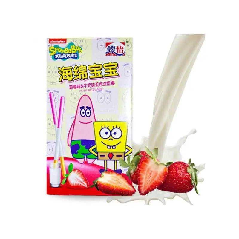 Junyi Fresa y Leche Bob Esponja 48g OhMyCandyBox