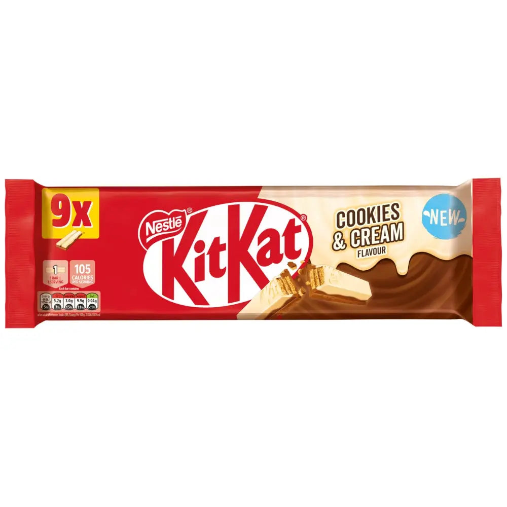 Kit Kat Cookies & Cream 9 Pack 126g OhMyCandyBox