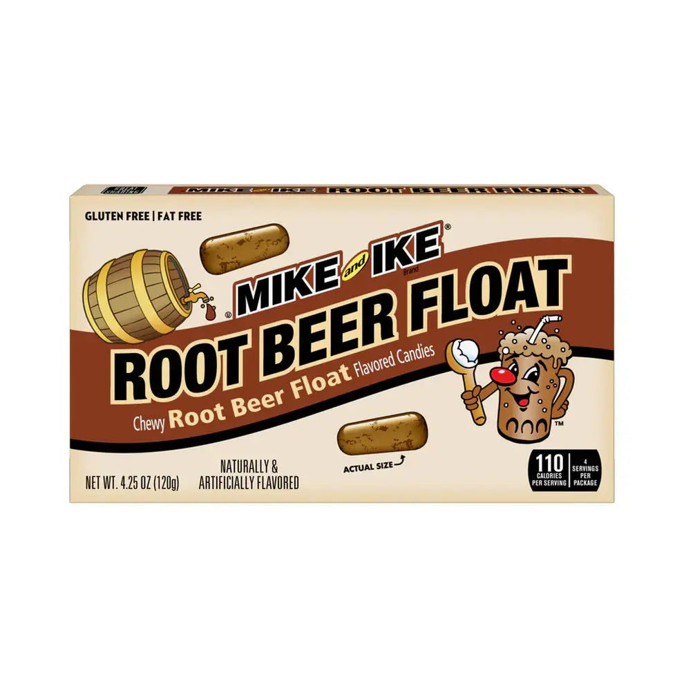 Mike and Ike Flotador de Cerveza de Raíz 120g OhMyCandyBox