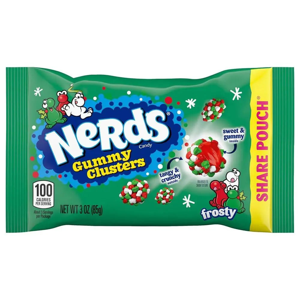 Nerds Gummy Clusters Bolsa Compartible Helada 85g OhMyCandyBox