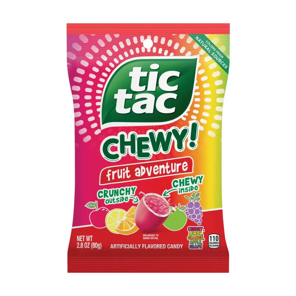 Tic Tac Chewy Fruit Adventure 79g OhMyCandyBox