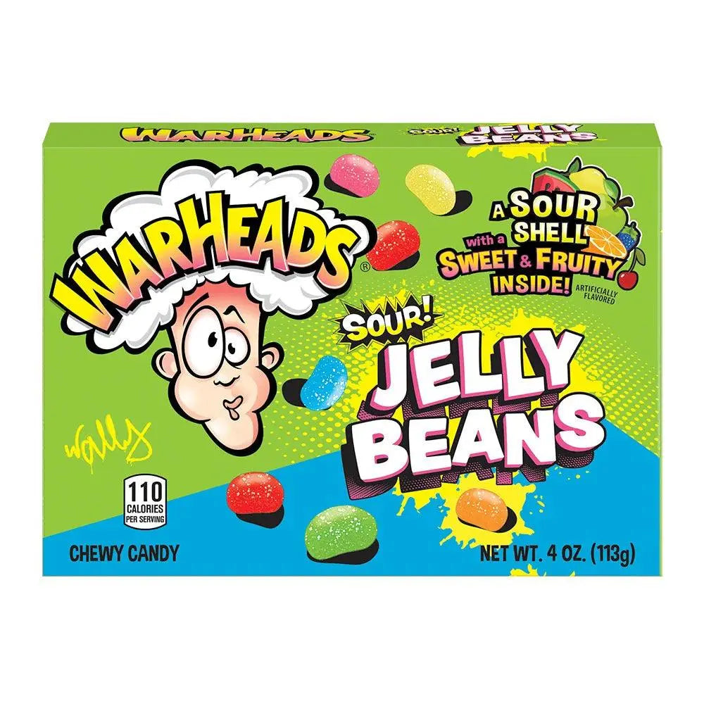 Warheads Frijoles de Gelatina Ácida 113g OhMyCandyBox