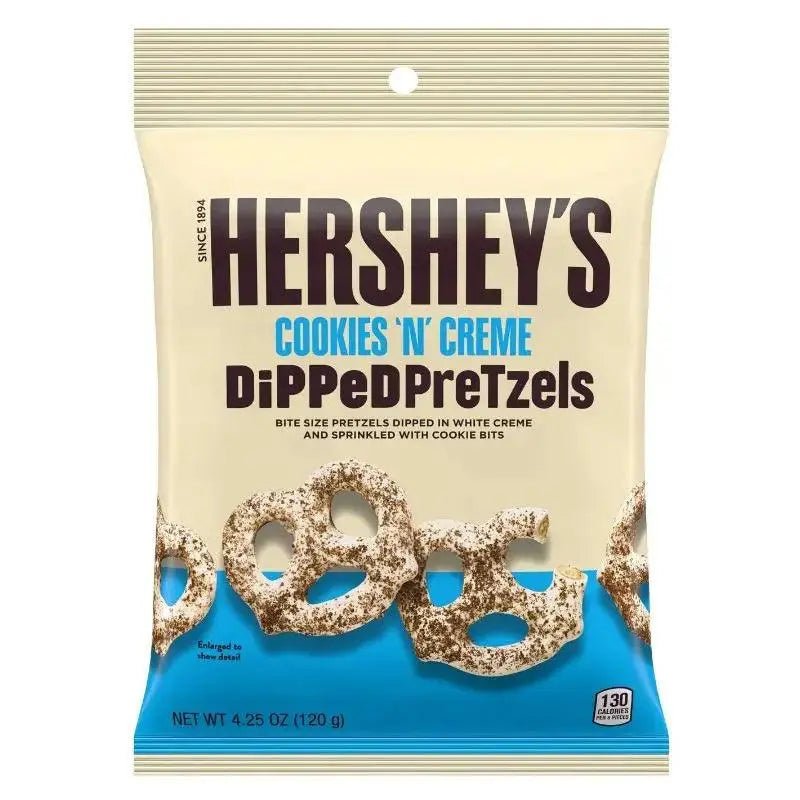 Pretzels Hershey's Cubiertos de Galletas y Crema 120g OhMyCandyBox
