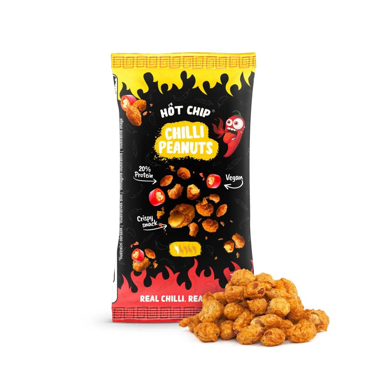 Hot Chip Cacahuetes Picantes 70g OhMyCandyBox
