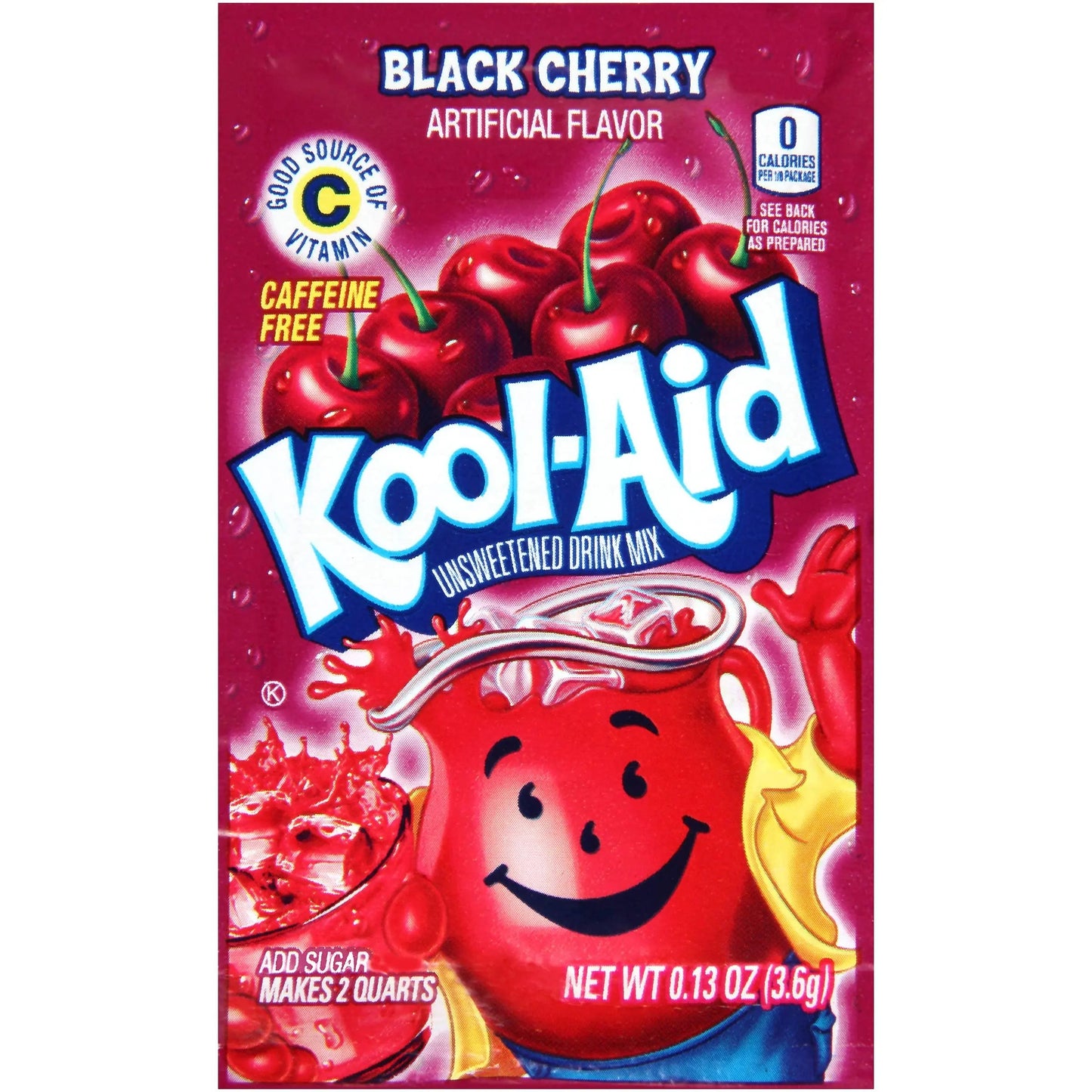 Kool-Aid Mezcla para Bebida Cereza Negra 7g OhMyCandyBox
