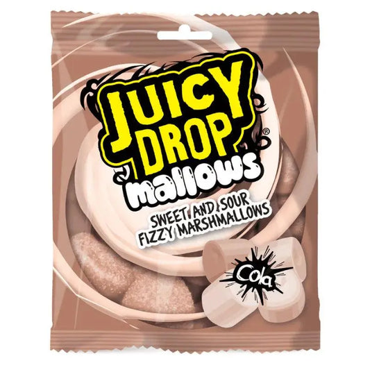Bazooka Juicy Drop Mallows Cola 100g OhMyCandyBox