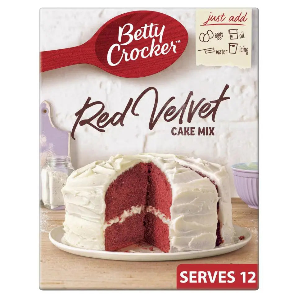 Betty Crocker Mezcla para Pastel Red Velvet 425g OhMyCandyBox