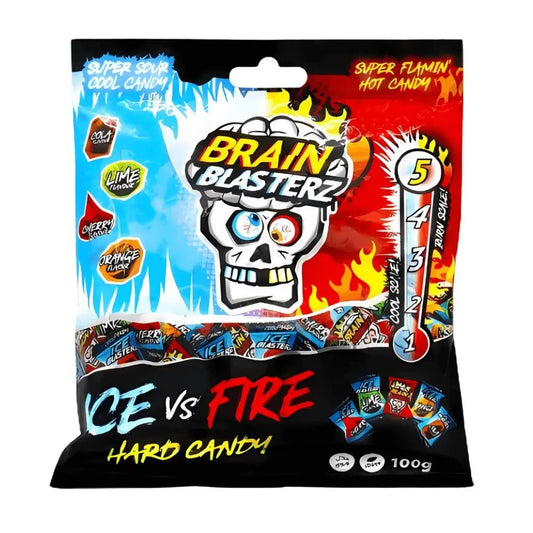 Brain Blasterz Hielo vs Fuego 100g OhMyCandyBox