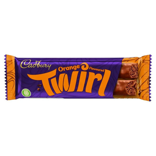 Cadbury Twirl Naranja 43g OhMyCandyBox