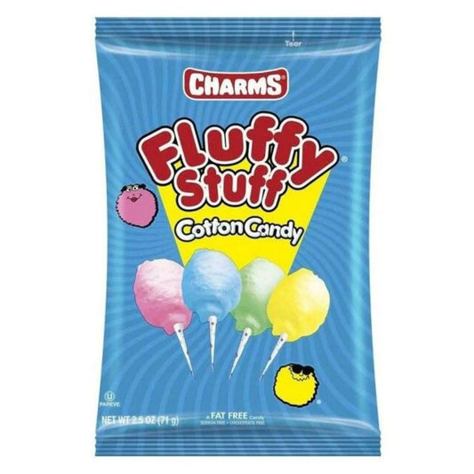 Charms Fluffy Stuff Algodón de Azúcar 71g OhMyCandyBox