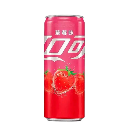 Coca Cola Fresa 330ml OhMyCandyBox