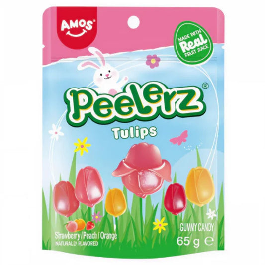 Amos Candy Peelerz Gummy Tulips 65g