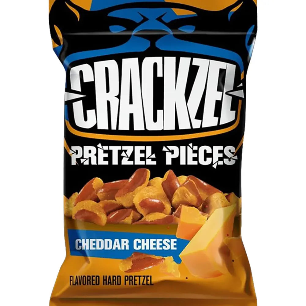 Crackzel Pretzel de Queso Cheddar 85g OhMyCandyBox