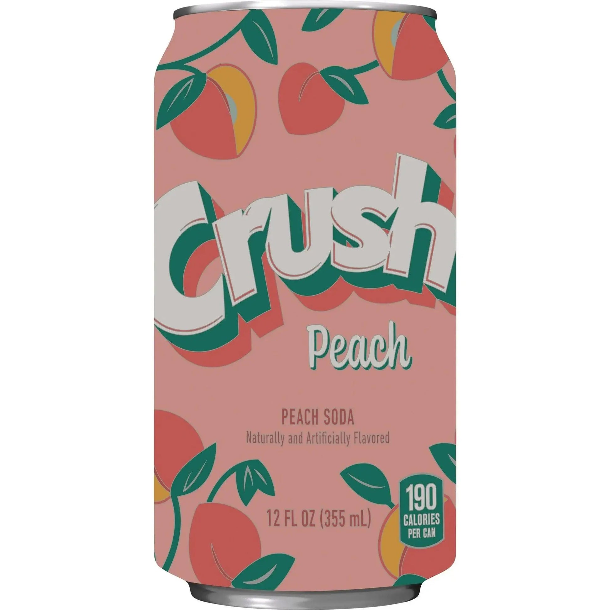 Crush Soda Durazno 355ml OhMyCandyBox