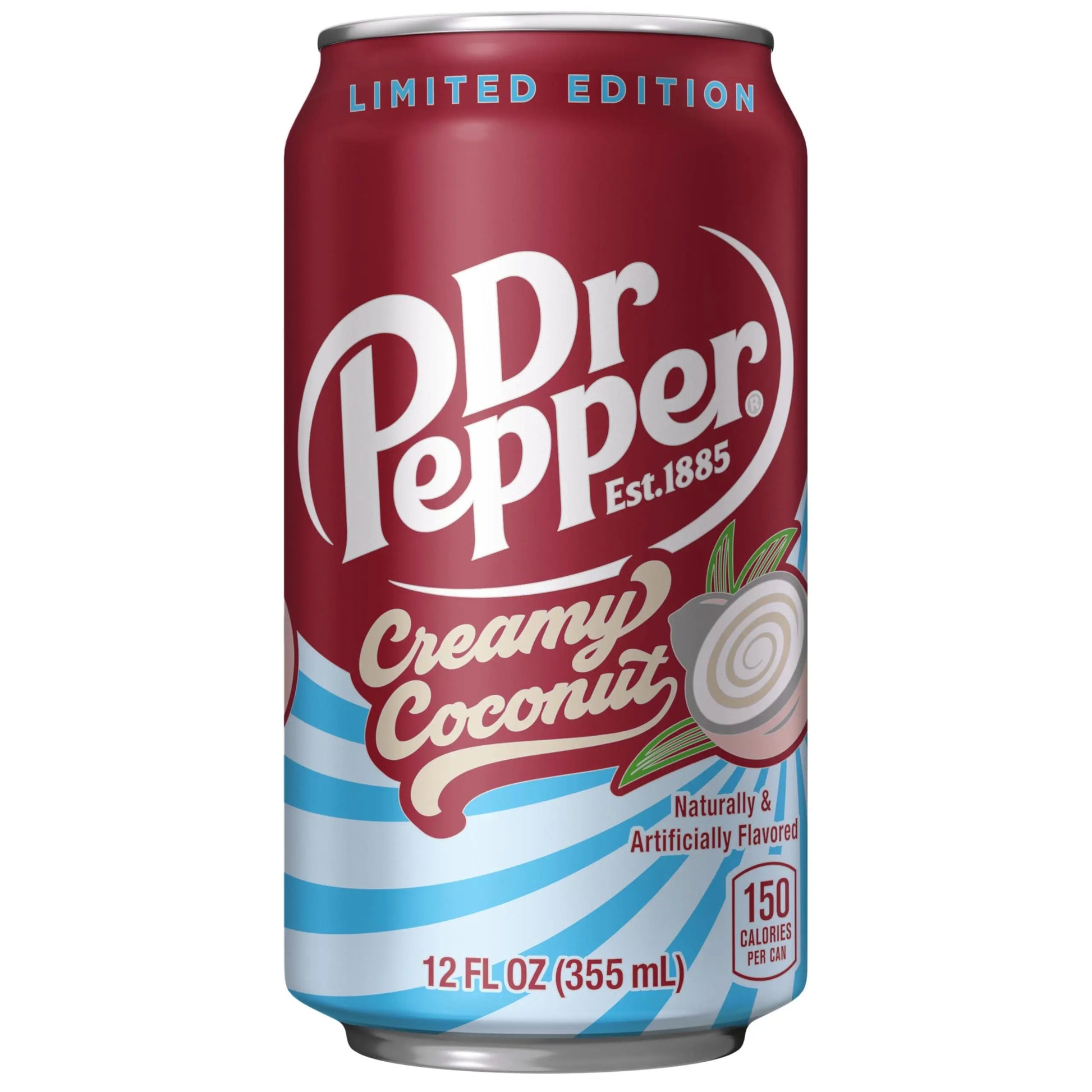 Dr Pepper Creamy Coconut 355ml - Edición Limitada OhMyCandyBox