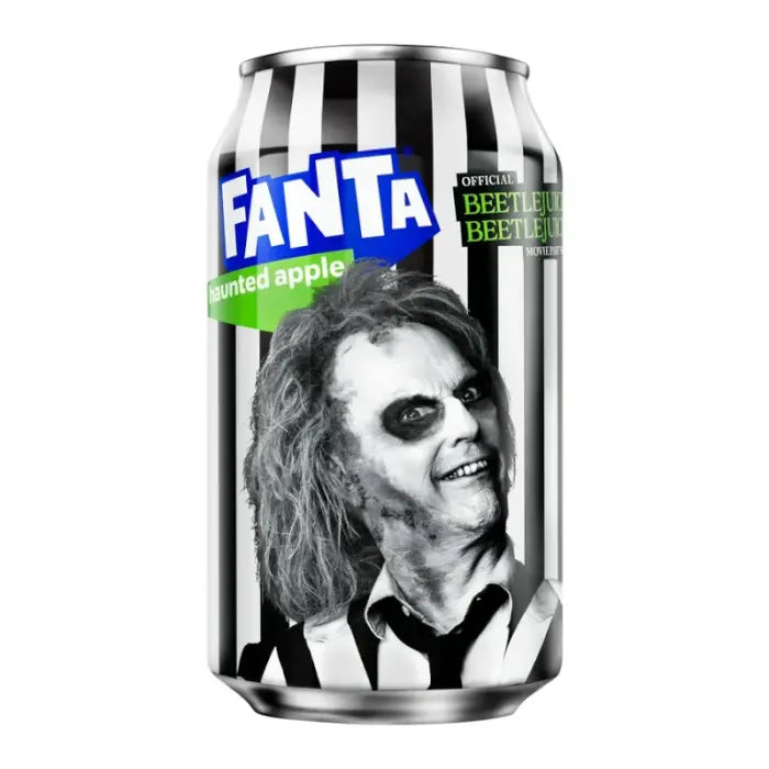 Fanta Beetlejuice Manzana Embrujada USA 355ml OhMyCandyBox