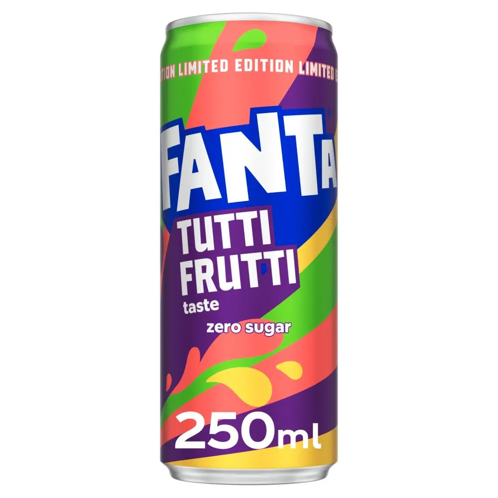 Fanta Tutti Frutti Zero Azúcar 250ml OhMyCandyBox