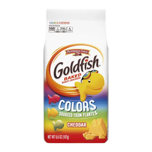 Galletas Goldfish Colores Cheddar 187g OhMyCandyBox