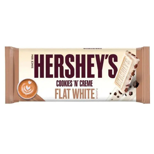 Barra Grande Hershey's Cookies 'n' Cream Flat White 90g OhMyCandyBox
