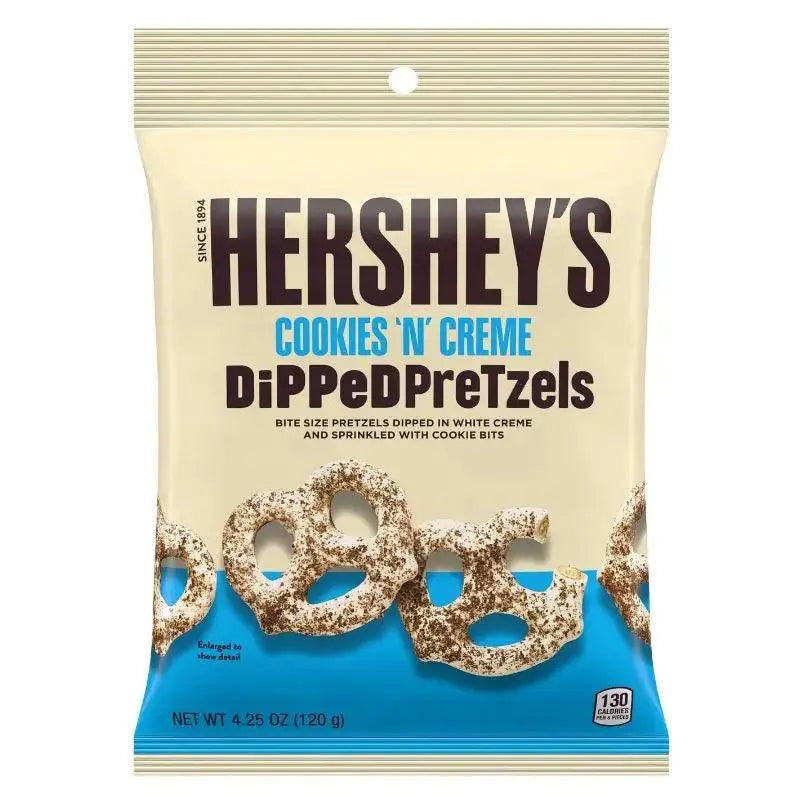 Pretzels Hershey's Cubiertos de Galletas y Crema 120g OhMyCandyBox