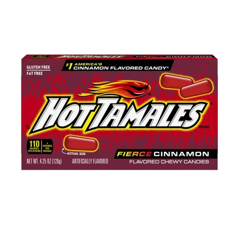 Hot Tamales Canela Feroz 120g OhMyCandyBox