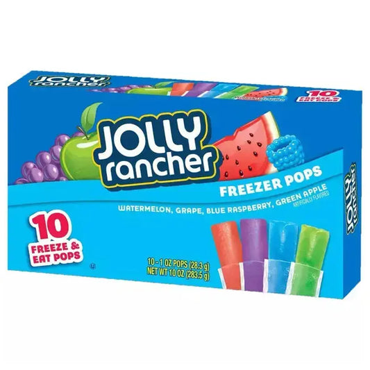 Jolly Rancher Freezer Pop 10ct 283.5g OhMyCandyBox