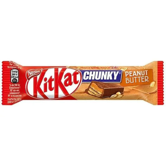 Kit Kat Chunky Mantequilla de Cacahuate 42g OhMyCandyBox
