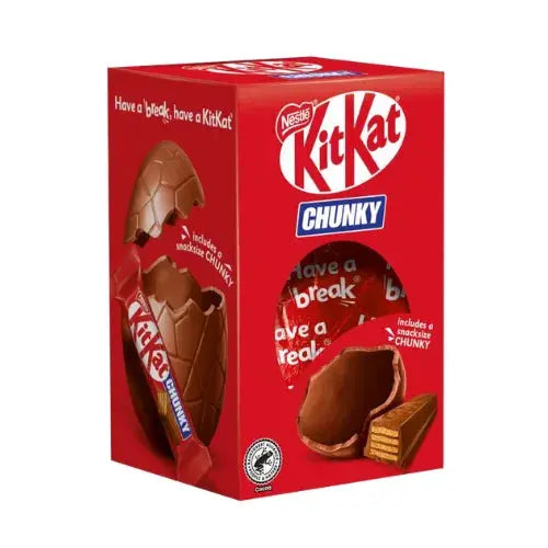 Huevo Kit Kat Chunky Shell 110g OhMyCandyBox