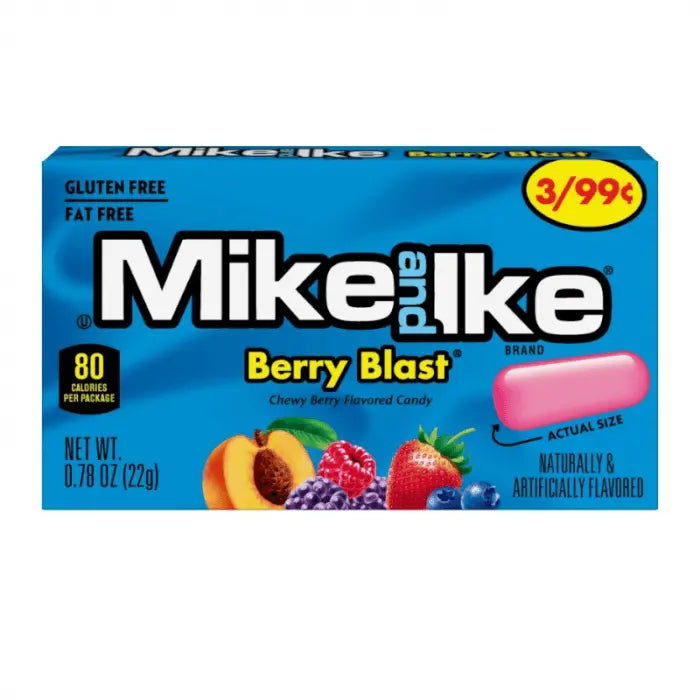 Mike and Ike Berry Blast 22g OhMyCandyBox