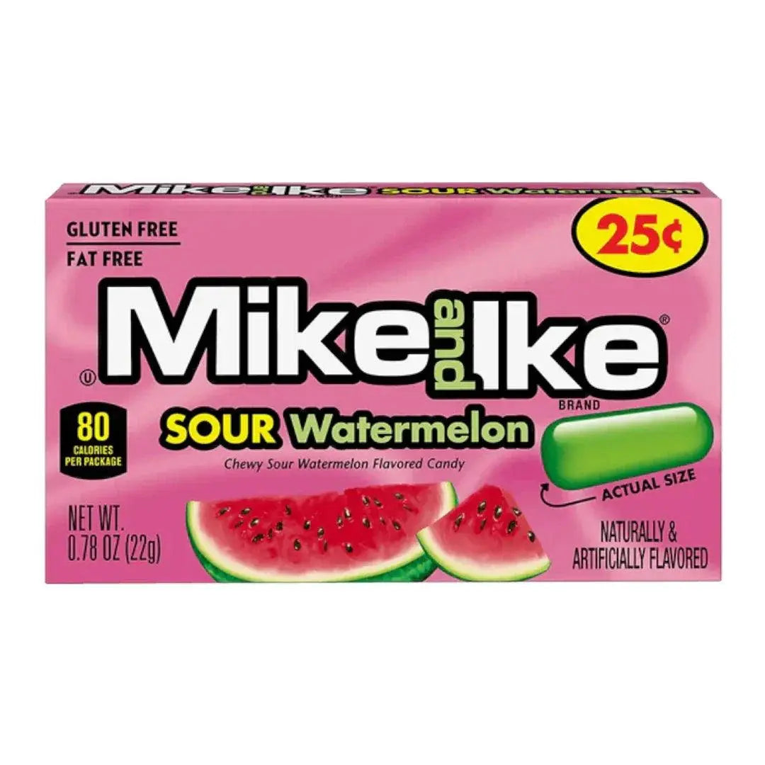 Mike and Ike Sandía Ácida 22g OhMyCandyBox