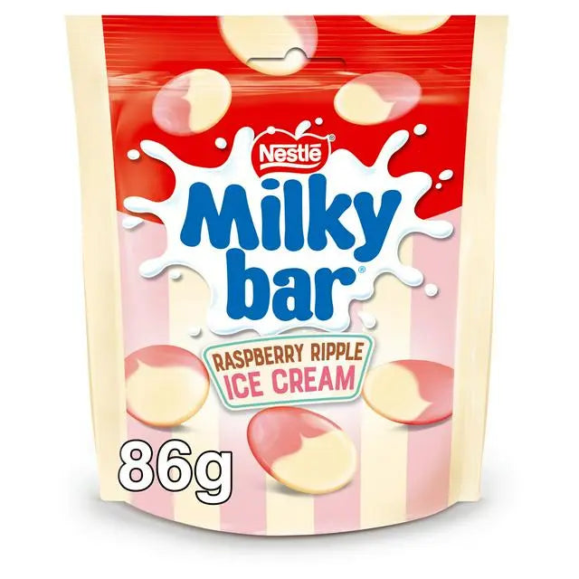 Botones de Milkybar con Sabor a Frambuesa y Helado 86g OhMyCandyBox