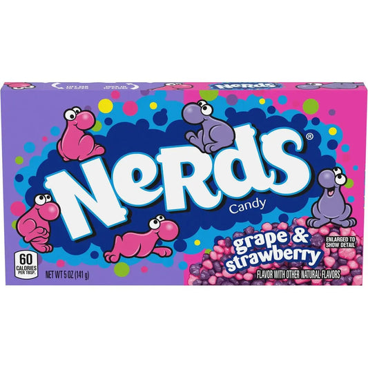 Nerds - Grape & Strawberry 141g OhMyCandyBox