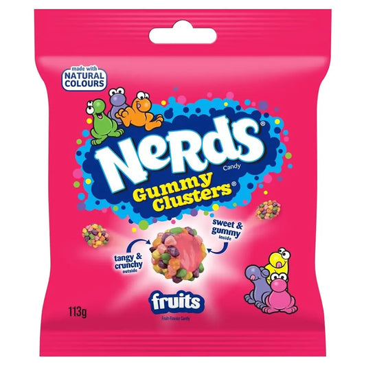 Nerds Gummy Clusters Fruta 113g OhMyCandyBox