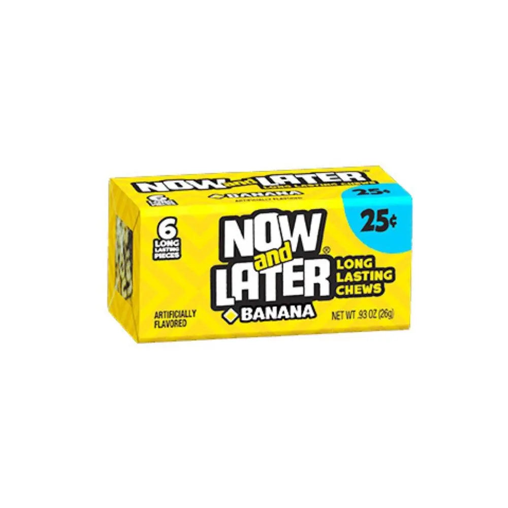 Now & Later Plátano 26g OhMyCandyBox