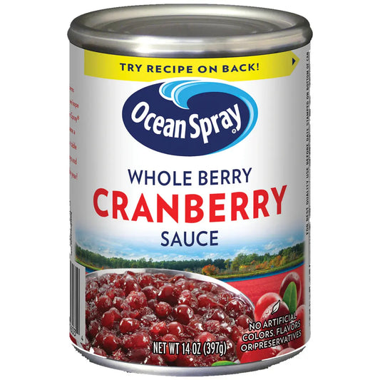 Salsa de Arándano Ocean Spray Whole Berry 397g OhMyCandyBox