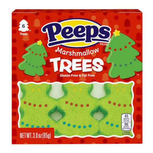 Peeps Árboles de Navidad de Malvavisco 6-Pack 85g OhMyCandyBox