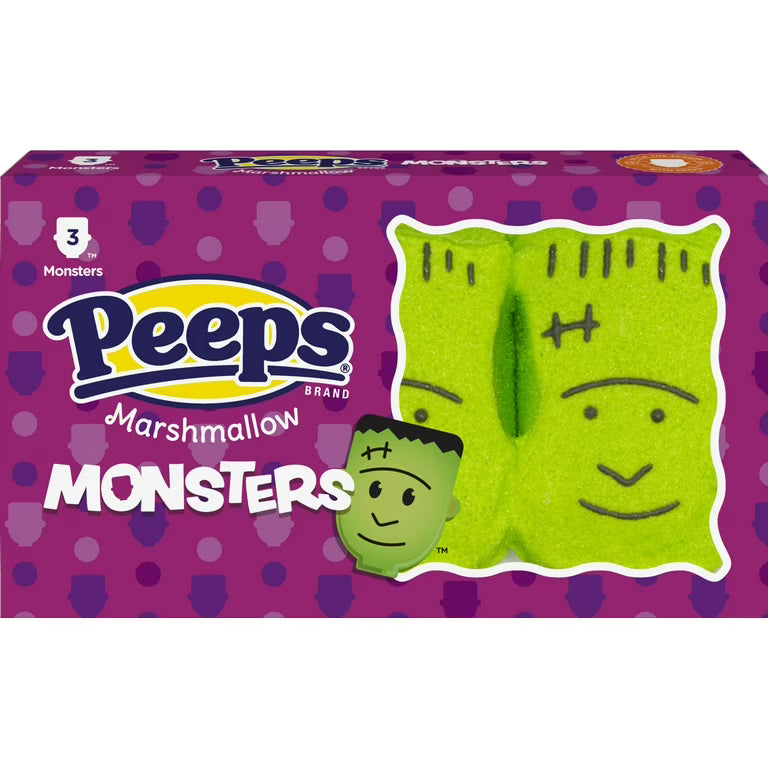 Peeps Monstruos de Malvavisco (3ct) 43g OhMyCandyBox