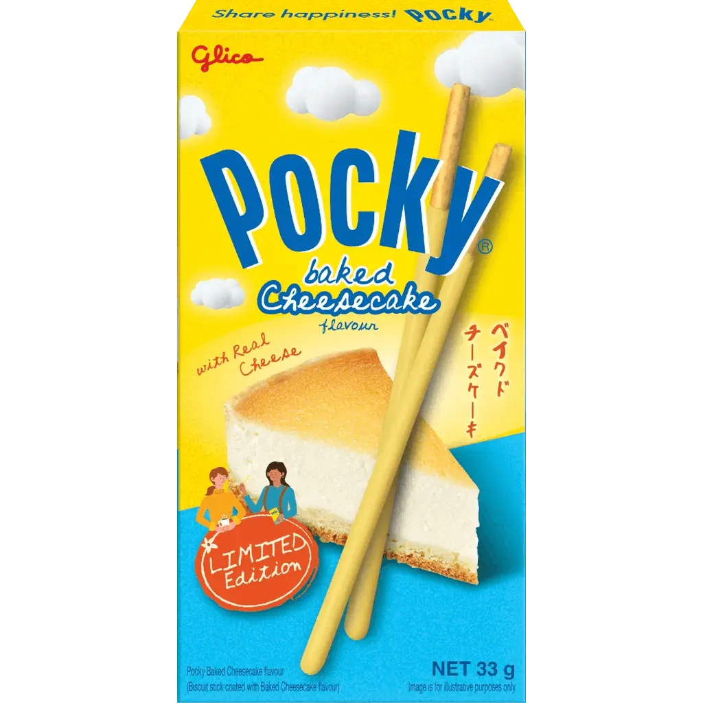 Pocky Tarta de Queso Horneada 33g OhMyCandyBox