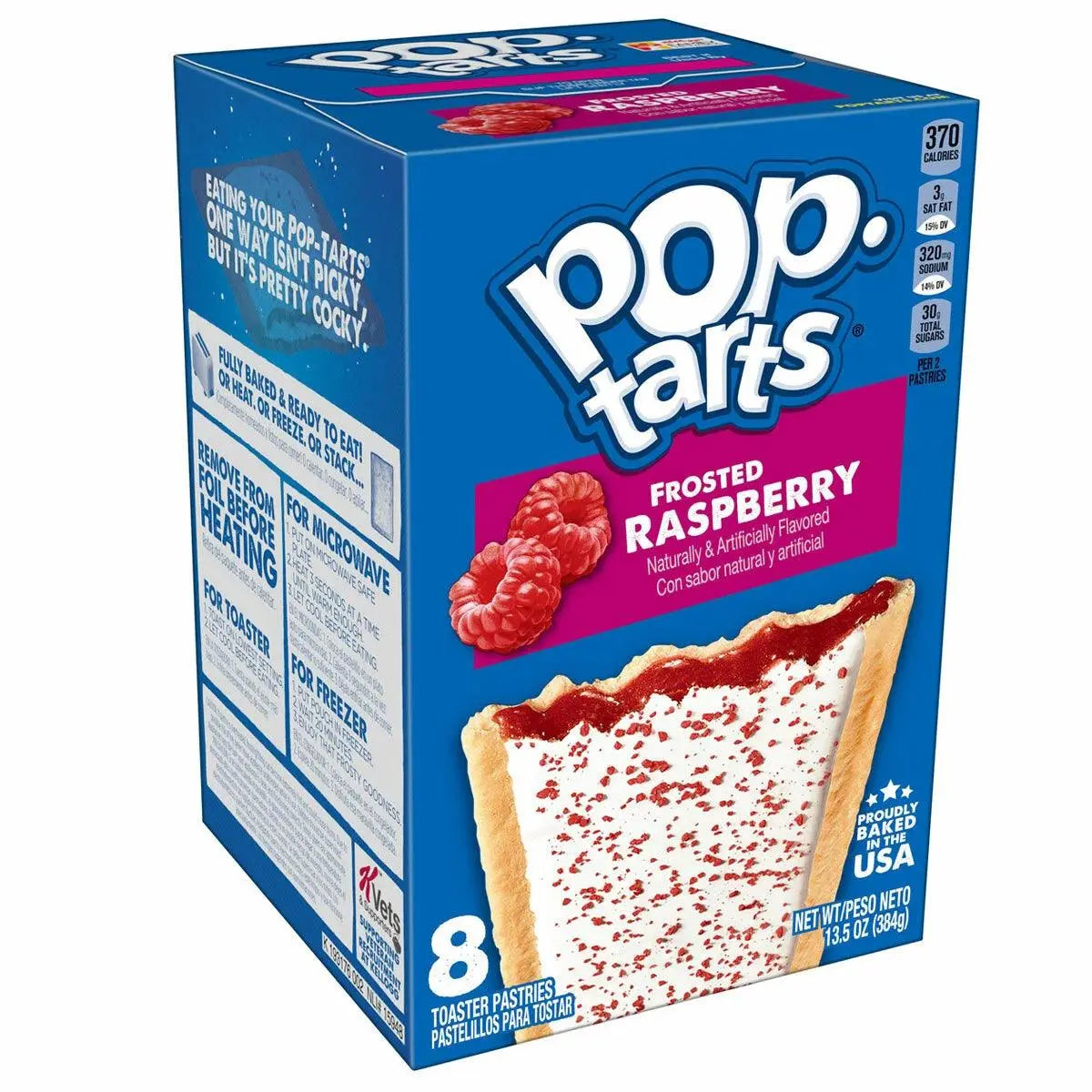 Pop-Tarts Glaseado de Frambuesa 384g OhMyCandyBox