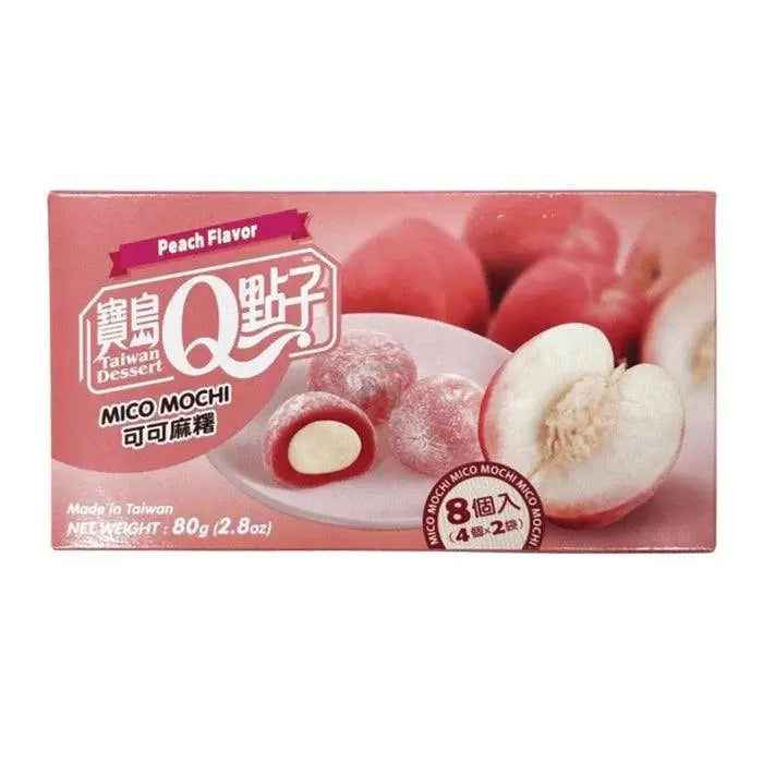 Q Brand Mochi Peach 80g OhMyCandyBox