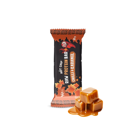 Barra de Proteína Cruda Caramelo 35g OhMyCandyBox