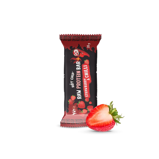 Barra de Proteína Cruda Fresa 35g OhMyCandyBox