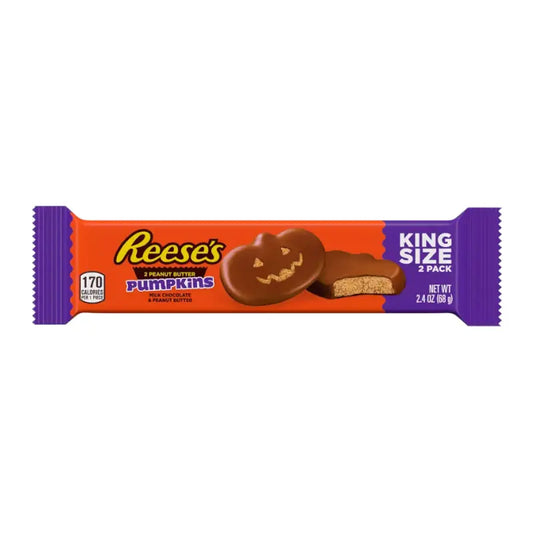 Reeses Mantequilla de Cacahuete Calabaza Tamaño King 68g OhMyCandyBox