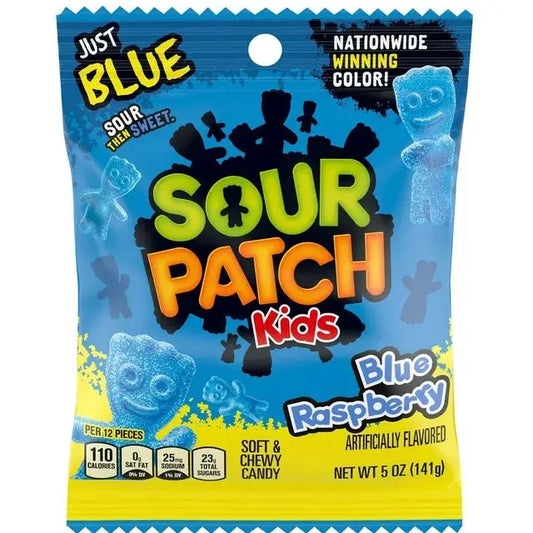 Sour Patch Kids Frambuesa Azul 141g OhMyCandyBox