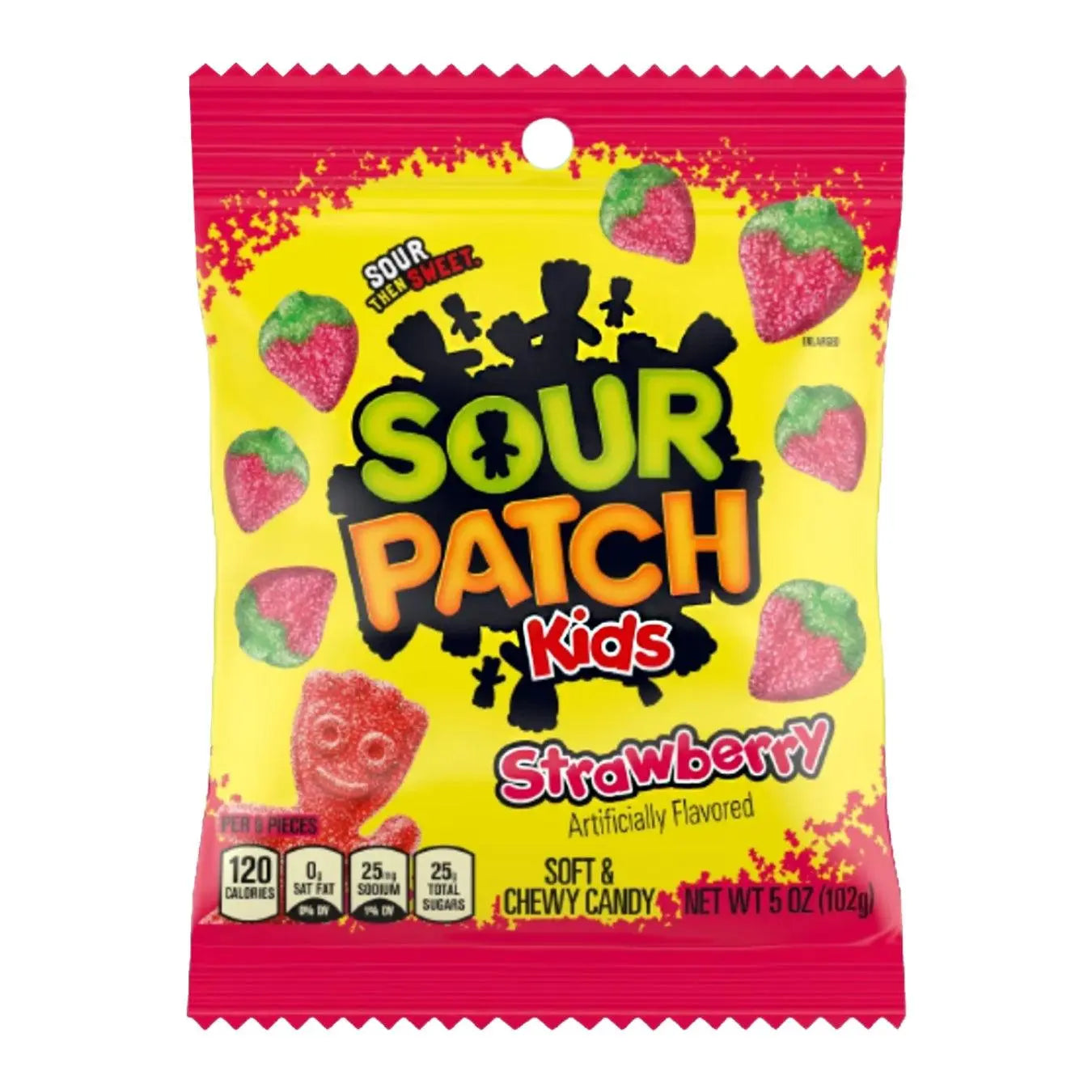 Sour Patch Kids Fresa 102g OhMyCandyBox