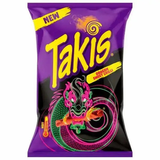 Takis Dragón Chile Dulce 100g OhMyCandyBox